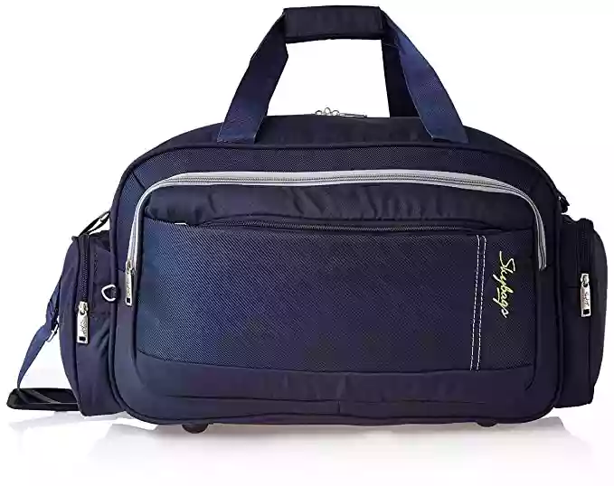 Skybags Cardiff Polyester 55 cms Blue Travel Duffle (DFCAR55BLU)